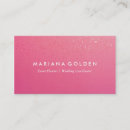 Search for flashy business cards For her