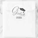 Search for black and white graduation stickers Modern
