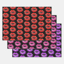 Search for lipstick wrapping paper Kisses