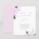 Recherche de lavender thank you cards Script
