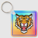 Search for roaring keychains Tiger