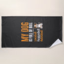 Search for dog beach towels Pug