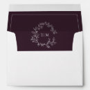Search for purple wedding envelopes Bridal shower