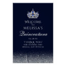 Search for quinceanera welcome signs Elegant