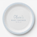 Search for light blue paper plates Baby boy shower