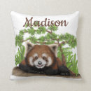 Search for red panda pillows Adorable