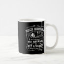 Search for duck hunter mugs Black and white