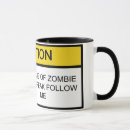 Search for zombies mugs Walking dead