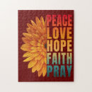 Search for peace love puzzles Flowers