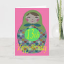 Recherche de 13ème anniversaire cartes Treizième