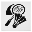 Recherche de badminton posters Volant