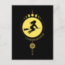 Search for brooms postcards Wicca
