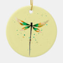 Search for dragonfly ornaments Watercolor