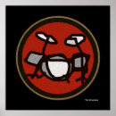 Search for percussion instruments posters Drumming