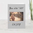Search for girls 20th birthday cards Niece