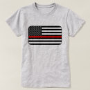 Search for thin red line tshirts Fireman