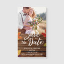 Search for fall save the date magnets Wood