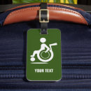 Search for wheelchair luggage tags Disabled