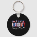 Search for proud nurse keychains Patriotic vibes