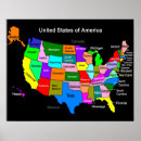 Search for usa map posters School