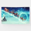 Search for santa claus banners Reindeer