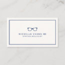Recherche de ophtalmologiste cartes visite Moderne