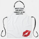 Search for red lips aprons Valentine