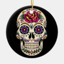 Search for mexican sugar skull ornaments Skeleton