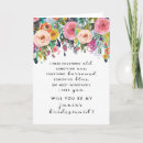 Search for junior bridesmaid cards Honour