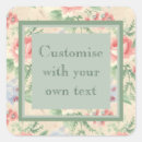 Search for vintage rose pattern stickers Flowers