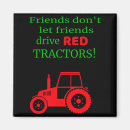 Search for tractor magnets Red