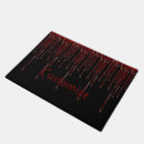 Search for creepy doormats Blood