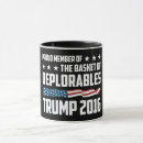 Search for deplorables mugs Basket of deplorables