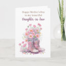 Search for daughter in law mothers day cards Pink