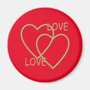 Search for two heart magnets I love you