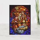 Search for stained glass christmas cards religious