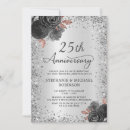 Search for silver wedding anniversary invitations 25th anniversary celebration