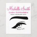 Search for lash extensions flyers Makeup artist