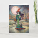 Search for moon halloween cards Witch