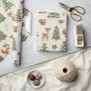 Search for forest christmas wrapping paper Whimsical