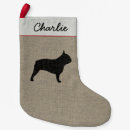 Search for frenchie christmas stockings Pets