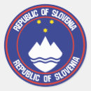 Recherche de slovénie autocollants Drapeaux du monde