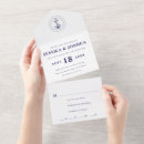 Search for anchor wedding invitations Boat