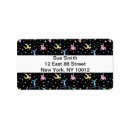Search for pastel yellow return address labels Pattern