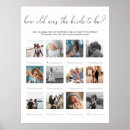 Search for guess the age Minimalist bridal shower