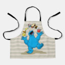 Recherche de cookie monster aprons Biscuit rue sésame