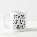 Search for my enemies mugs Funny
