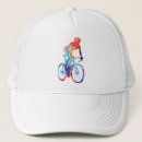 Recherche de vélo chapeaux Aquarelle