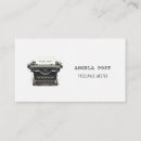 Search for typewriter business cards Vintage