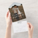 Search for types of wedding invitations Black and white